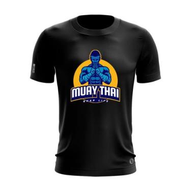 Imagem de Camiseta Muay Thai Treino Shap Life Academia Artes Marciais