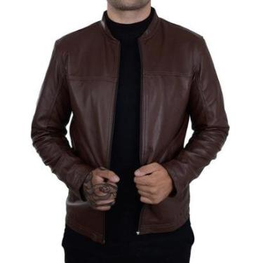 Imagem de Jaqueta Jack Slim Couro Masculina-Masculino