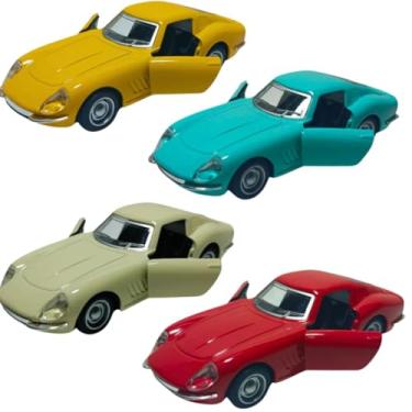 Imagem de Power Toys TECH - Miniatura clássico 275 : Carrinho de Ferro com Portas que Abrem e Pneus de Borracha 1:32 (Vermelho)