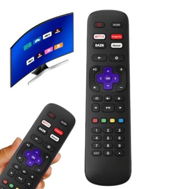 Imagem de Controle Remoto Compatível com AOC ROKU TV Smart TV