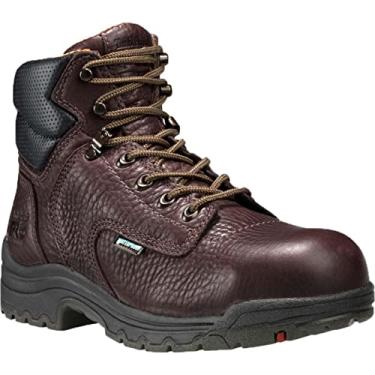 Imagem de Bota feminina Timberland Pro Titan à prova d'água, Marrom, 8.5 M US