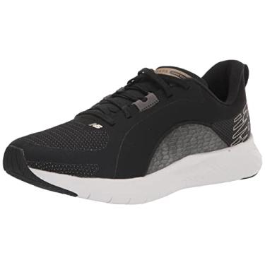 Imagem de New Balance Tênis feminino Dynasoft Beaya Sport V1 Cross Trainer, Preto/dourado claro metálico, 5.5