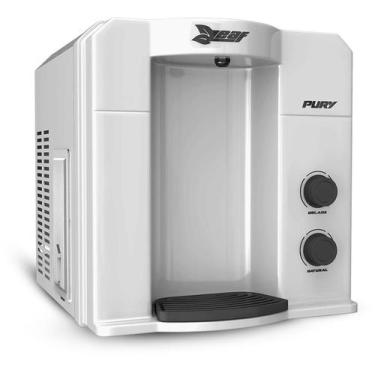 Imagem de Purificador de Agua Gelada Refrigerado Por Compressor Leaf Pury 220v, 