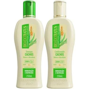 Imagem de Kit Shampoo Condicionador Bio Extratus Cachos 250ml