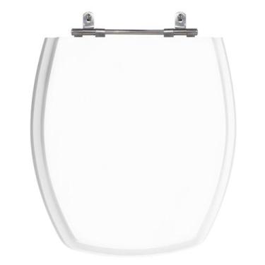 Imagem de Assento Poliéster Laminado Thema Branco Tampa para Vaso Incepa - LOJAR