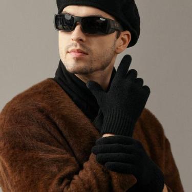 Imagem de Kit 20 Pares Luva Adulto Para Frio Inverno Poliester Quentinha Unissex