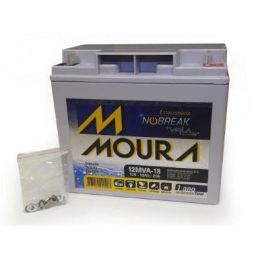 Imagem de Bateria Moura Centrium ENERGY 12MVA-18 Estacionaria Nobreak 12V 18AH