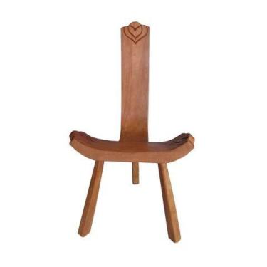 Imagem de Cadeira Rústica Bacalhau em Madeira de Demolição - Cód 50 - Barrocarte