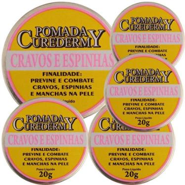 Imagem de Revitalize: Tratamento Eficaz para Acne 5 pomadas curedermy - CRAVOS E