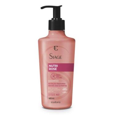 Imagem de Shampoo Siàge Nutri Rosé 400ml - Eudora, 400ml