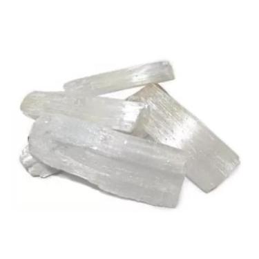 Imagem de Pedra Selenita Bruta Até 5cm Cristal Natural para Purificação e Bem Es