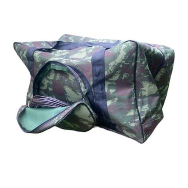 Imagem de Mala Camuflada Impermeavel Camping Passeio Viagem Sacola - SELARIA SER