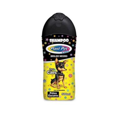 Imagem de Shampoo plast pet care pelos escuros para cachorro 500ml - Plastpet