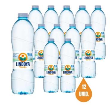 Imagem de Água Mineral Natural Lindoya Verão Sem Gás Kit 12x510ml