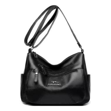 Imagem de Bolsa Feminina Transversal Passeio Moderna Elegante Jantar - Alwy, Pre