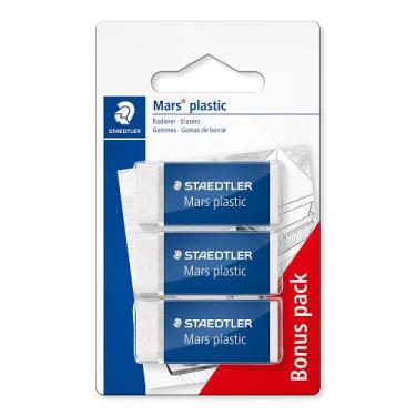 Imagem de Kit 03 Borracha Staedtler Mars Plastic