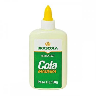 Imagem de Cola Madeira Brascola 90Gr - Kit C/12 Unidades