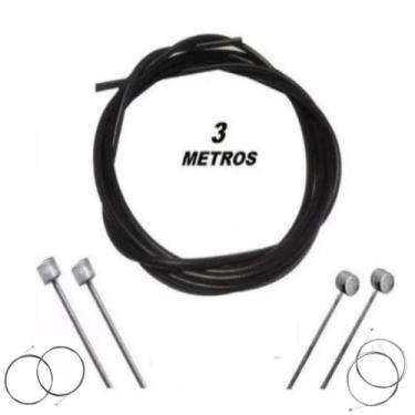 Imagem de Cabo cabeamento de freio e marcha com conduite teflon para bike bicicl