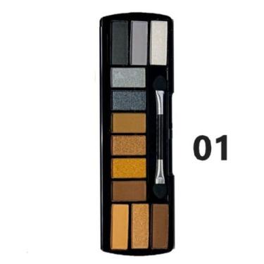 Imagem de Paleta de Sombras Pink 21 Loving Me Sombras Maquiagem, Cor 1