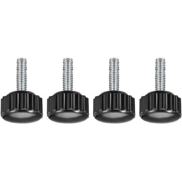 Imagem de Boxonly Parafuso de polegar serrilhado para furadeira de serra, torno de prensa e gabaritos de roteamento, máquinas de embalagem, equipamento de impressão, puxadores de aperto puxadores rosqueados de