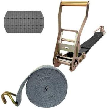 Imagem de Kit Catraca Cinta Amarração 5 Toneladas Resistência Confiabilidade Tra