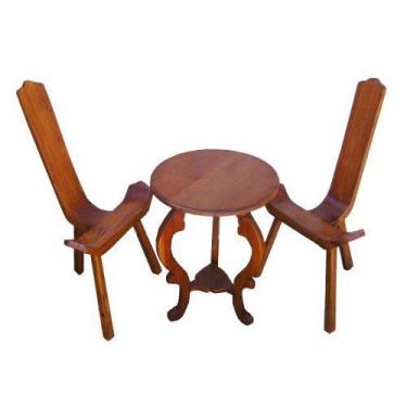 Imagem de Jogo De Mesa Requinte Em Madeira De Demolição