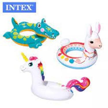 Imagem de Boia c/cabeca zoo sortido (58221) valor unitário - INTEX