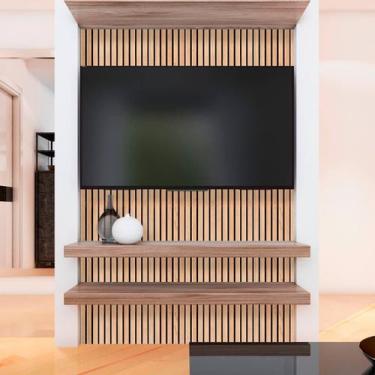 Imagem de Papel de Parede Madeira Ripado 250 - Inove Papéis de Parede