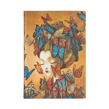 Imagem de Madame Butterfly Midi Lined Softcover Flexi Journal