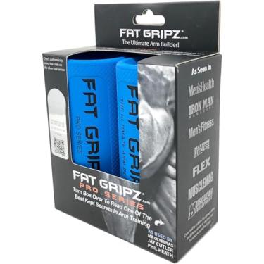 Imagem de Fat Gripz Pro – A maneira simples comprovada de obter grandes bíceps e antebraços rapidamente – em casa ou na academia (vencedor de 3 prêmios de revistas de saúde masculinas) (diâmetro externo de 5,7 cm)