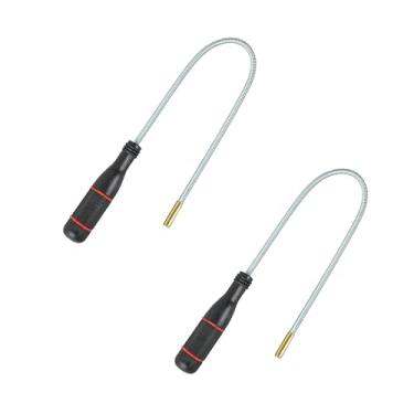 Imagem de Ferramenta de captação magnética, vassoura de captação de ímã flexível Bend-It de 53 cm, pacote com 2