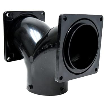 Imagem de Valterra T1039 Ell bidirecional com baioneta de 7,62 cm x flange giratória de 7,62 cm x flange giratória de 7,62 cm, preto