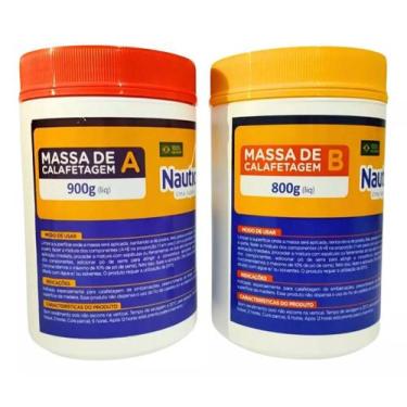 Imagem de Cola Epóxi Para Calafetagem De Barco de Madeira 1,7kg Pronta - Nautico