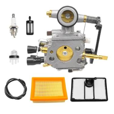 Imagem de NTSUMI Carburador adequado para serra de corte de concreto STIHL TS700 TS800 Tillotson HS-314A Walbro WJ114 substitui 4224-120-0651 4224-120-0600 4224-120-0650