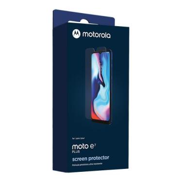 Imagem de Película De Vidro Original  Motorola Antibacteriana -  Moto E7 Plus