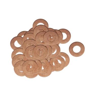 Imagem de Mqetly 100x Anéis Extratores de Amassados, Arruelas Redondas, Arruelas para Puxar Painéis de Carroceria para Veículos, Caminhões, Máquina de Soldagem a Ponto