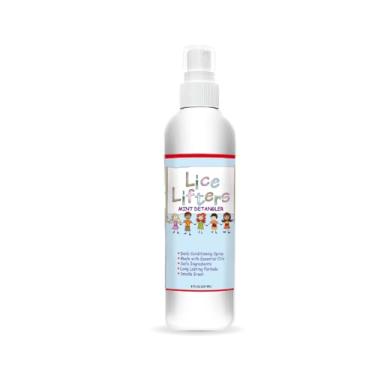 Imagem de Spray desembaraçador natural de hortelã repelente de piolhos para piolhos