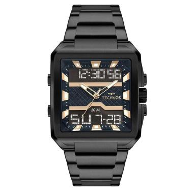 Imagem de Relógio Technos Masculino Digitech Preto - Bj3758ac/1a Relógio Technos Masculino Ts Digiana Preto - Bj3758ac/1a