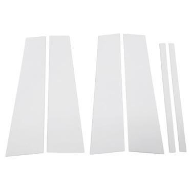 Imagem de Aramox 6pcs Chrome Mirror Effect Pillar Post Tobo