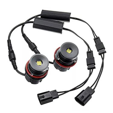 Imagem de Chusui Alta potência branca 6500K 40W / pcs LED Angel Eyes Halo Ring Marcador de substituição de lâmpada para E39 E53 E60 E63