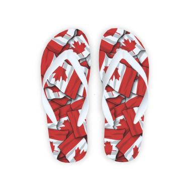 Imagem de Chinelo Personalizado Países Canada – Confortável, Estiloso e Temático