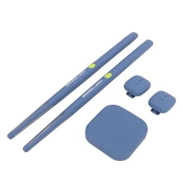 Imagem de lyrlody Virtual Reality Drum Set Kit de Tambor de Ar Eletrônico VR Detecção de Movimento Portátil Com Pedais de Baqueta para Adultos para Crianças Iniciantes Iniciantes (Azul)