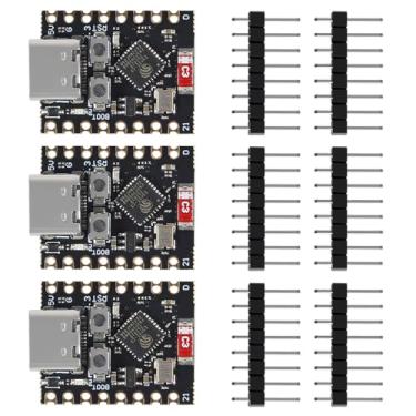 Imagem de DWEII Placa De Desenvolvimento 3 Peças Esp32 Esp32-C3 C3 Mini Wifi Bluetooth 160 Mhz Frequência Execução 2,4 Ghz Wi-Fi E 5.0 Para Arduino
