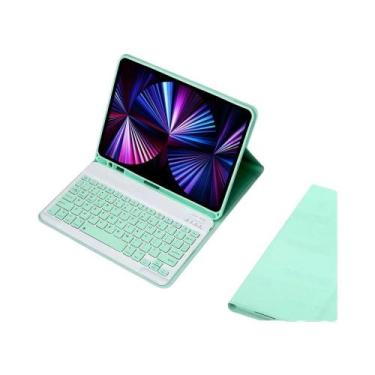 Imagem de Teclado Mágico Para iPad pro 11 12.9 Air 4 5 M2 pro 11 13 M4 Mini 6 7 