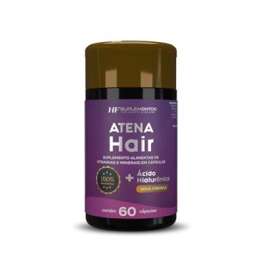 Imagem de Atena hair + ácido hialurônico 60 caps hf suplementos - HF SUPLEMENTS
