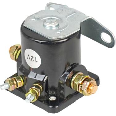 Imagem de XYZIL Solenoide de partida de 12V 889673 879945 compatível com Cushman Haulster Police 18HP 1970-1975 Compatível com Dixie Chopper 20253 898486 898487 898488 898627 898628 898628 671 8 98673 898695 4
