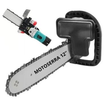 Imagem de Motosserra Adaptador Rosca M10 M12 Para Esmerilhadeira / Lixadeira Jar