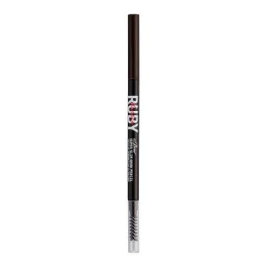 Imagem de Lápis de Sobrancelha Ruby Kisses - Go Brow Ultrafino, Dark Brown