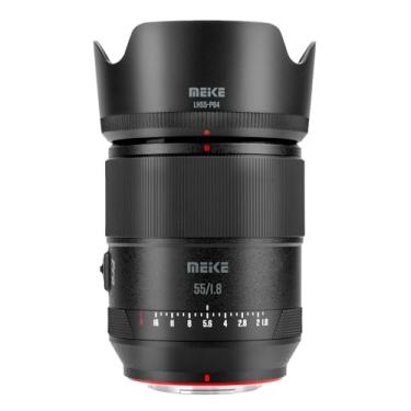Imagem de Meike 55 mm F1.8 Pro Auto Focus STM Stepping Motor Full Frame Padrão Alta Resolução 8K Prime Portrait Lens Compatível com Câmeras Fujifilm X Mount X-T1 X-T2 X-T3 X-T4 X-T5 X-T10 X-T20 X-T30 X-T100