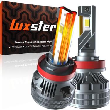 Imagem de Lâmpadas LED LUXSTER Luxster 2024 Punisher H11/H8/H9 H16 6000K